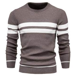 Jongman™ | Maglione da uomo moderno con design a righe