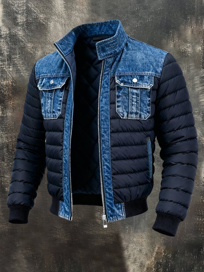 Florenzi | Giacca doppia denim classica