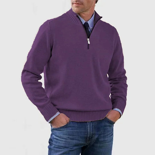 Derrick | Maglione con mezza zip