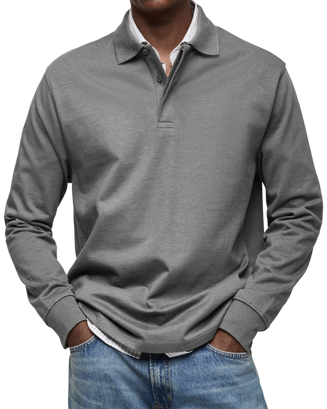 Bellario - Polo di Lusso con Maniche Lunghe