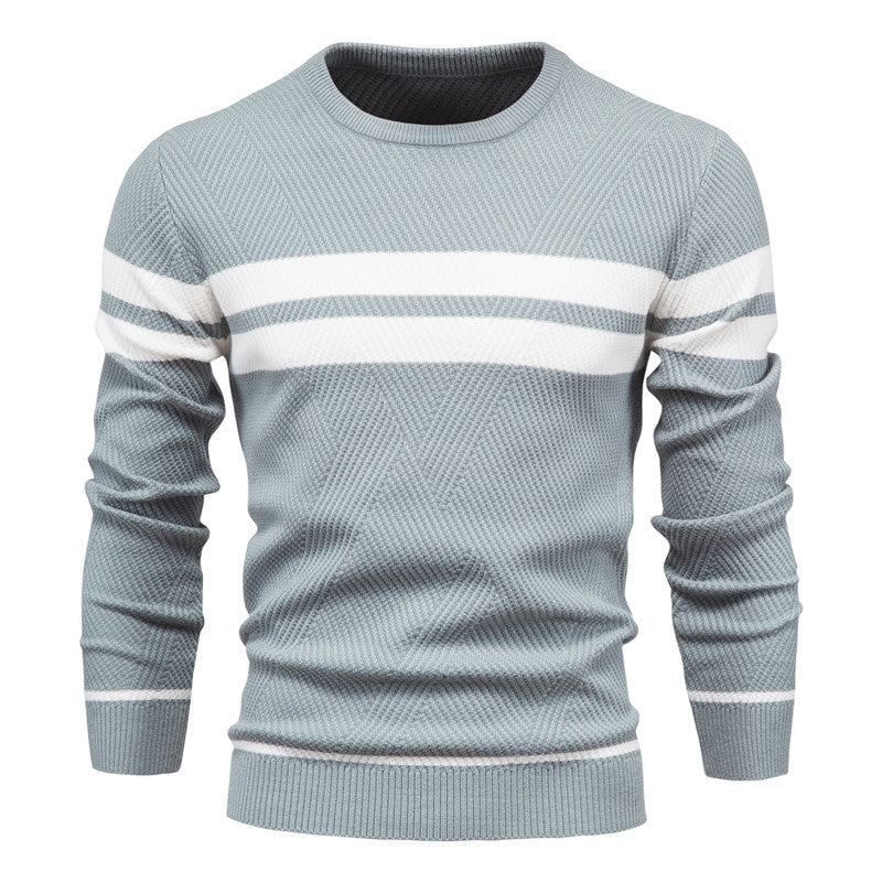 Jongman™ | Maglione da uomo moderno con design a righe