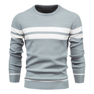 Jongman™ | Maglione da uomo moderno con design a righe