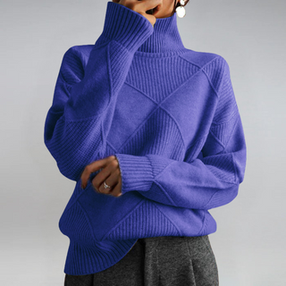 Lauren™ | Maglione a Collo Alto Luxe