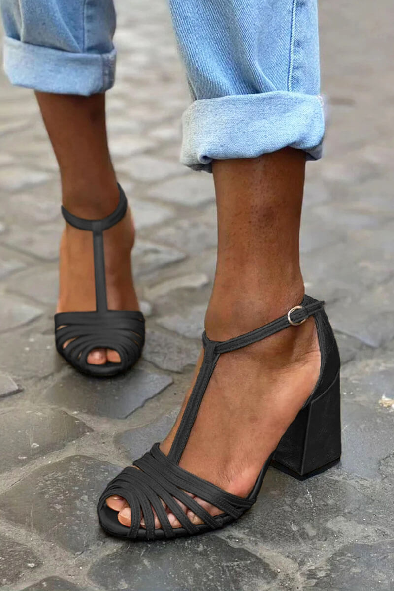 Filomena | Sandali eleganti con cinturino a T