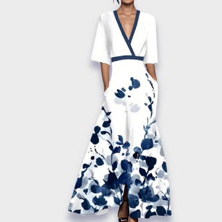 Eliana | Abito a-line floreale elegante