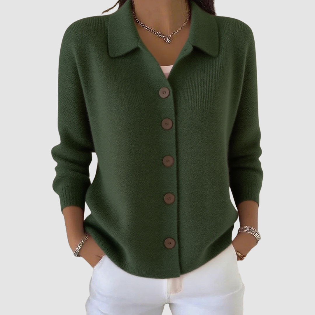 Floriana | Cardigan con bottoni
