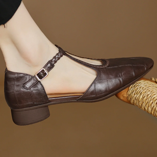 Clara | Scarpe Mary Jane in pelle ortopedica