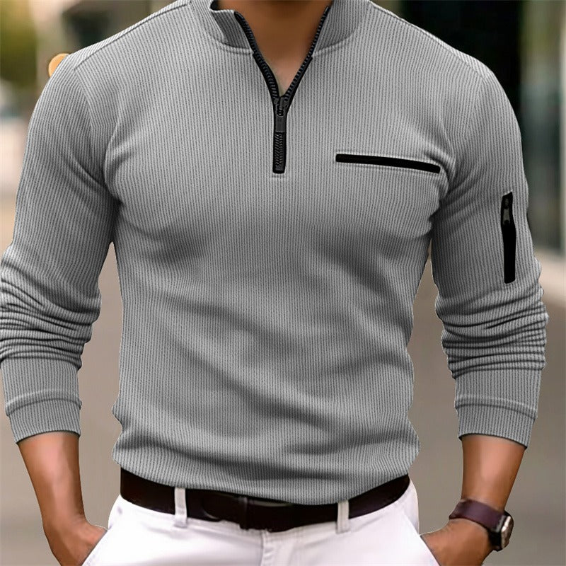 Armand | Maglione zip elegante