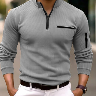 Armand | Maglione zip elegante