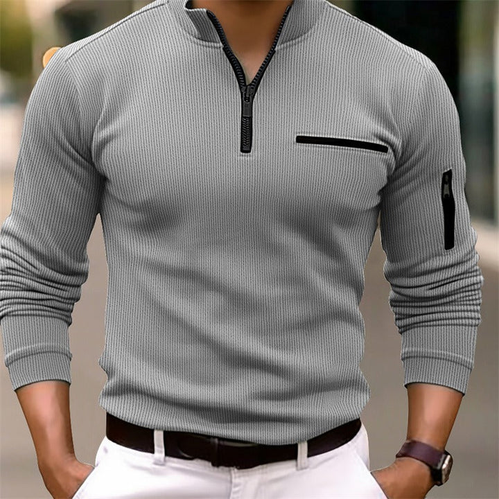 Armand | Maglione zip elegante