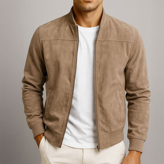 Kaltberg™ – Giacca in pelle scamosciata