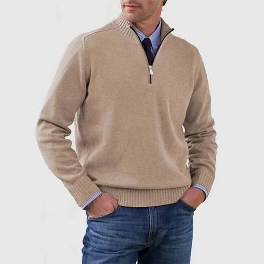 Derrick | Maglione con mezza zip