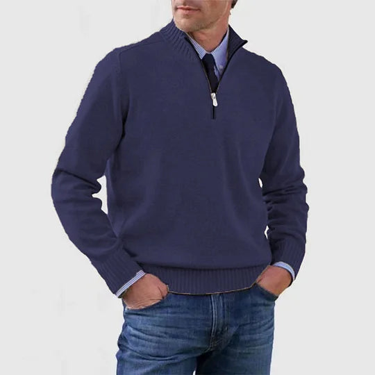 Derrick | Maglione con mezza zip
