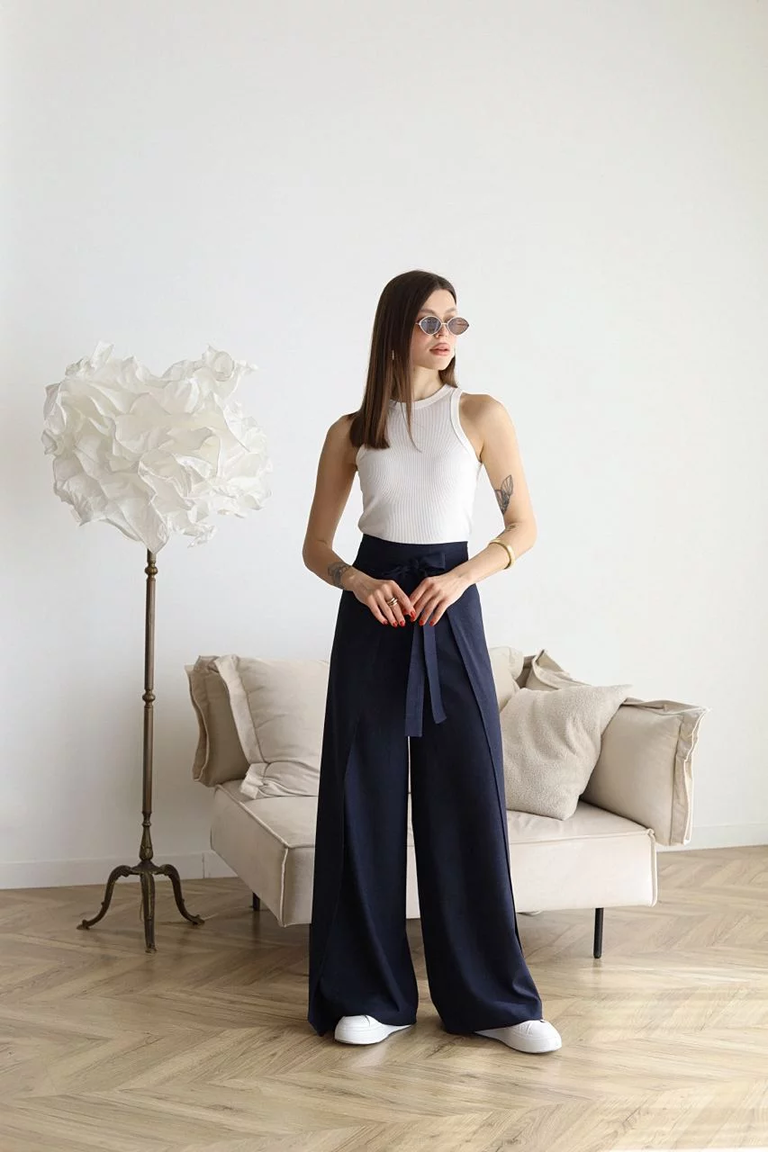 Ariane | Pantaloni larghi - immagine 2