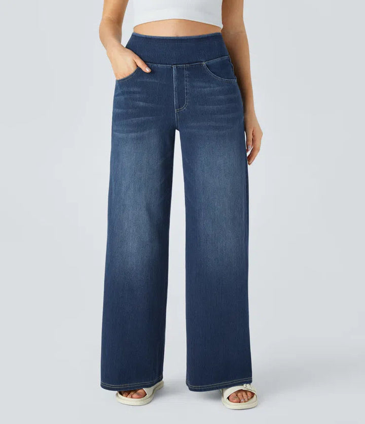 Solène | Jeans a gamba larga con vestibilità rilassata - immagine 12
