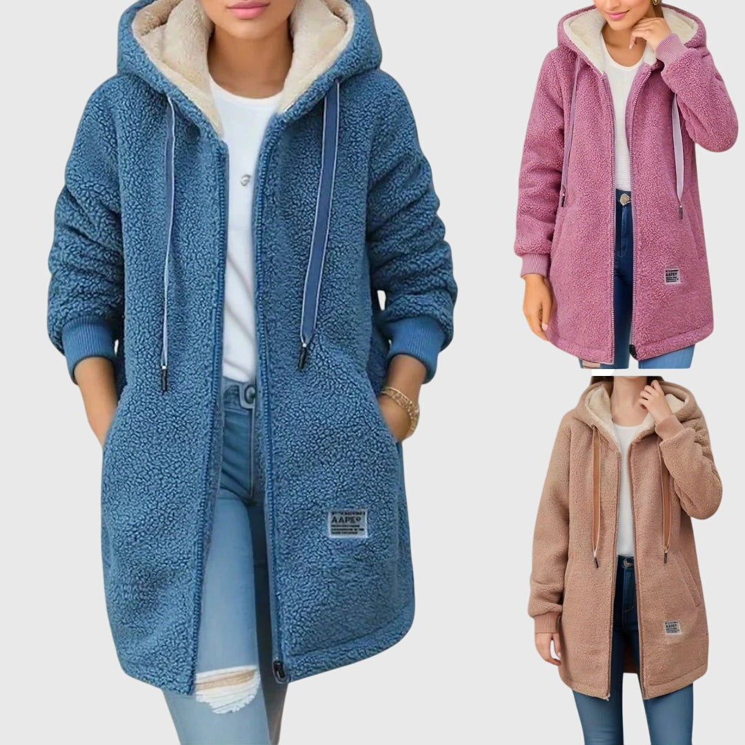 Birgitta | Giacca in Teddy Fleece per Donne Calde