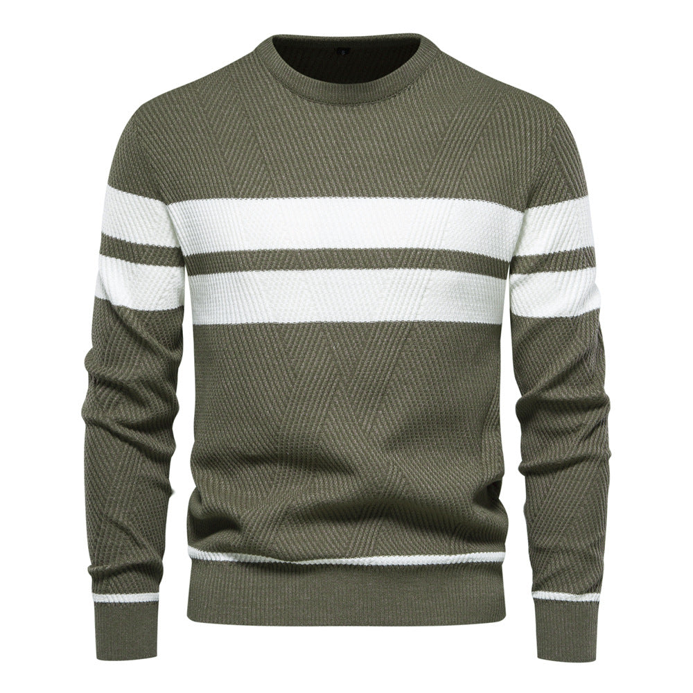 Jongman™ | Maglione da uomo moderno con design a righe