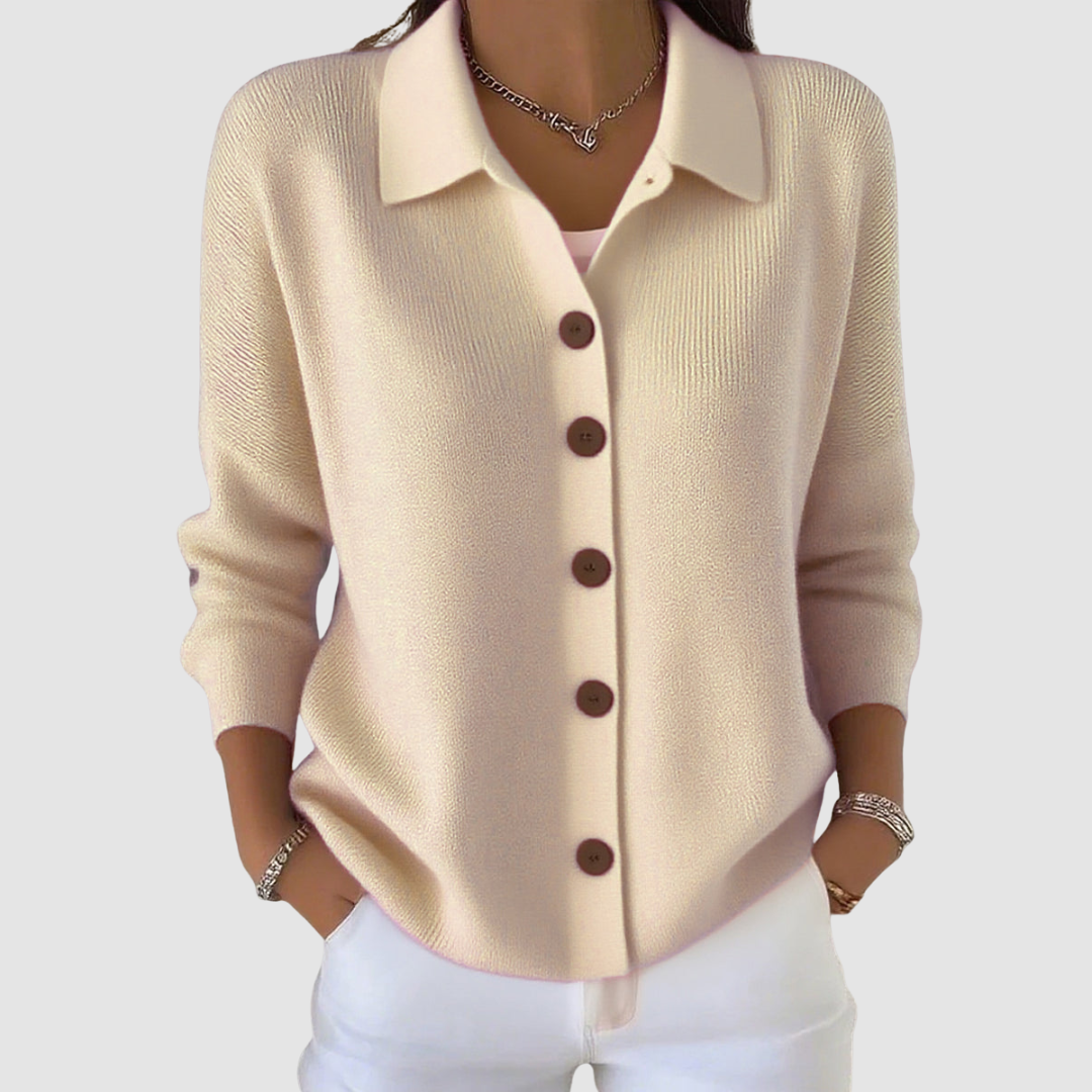 Floriana | Cardigan con bottoni