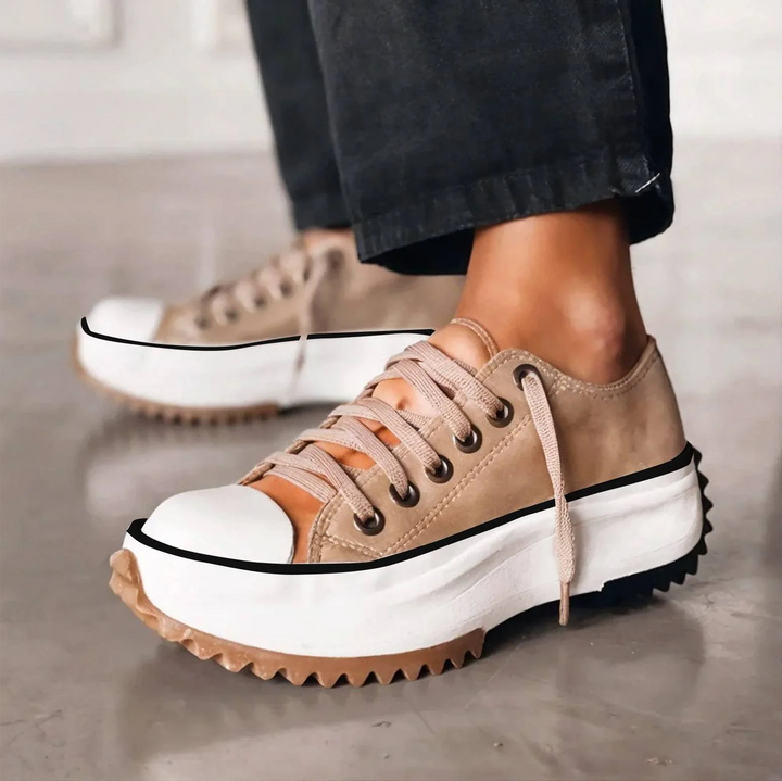 Bettina | Sneakers con Piattaforma Dentata