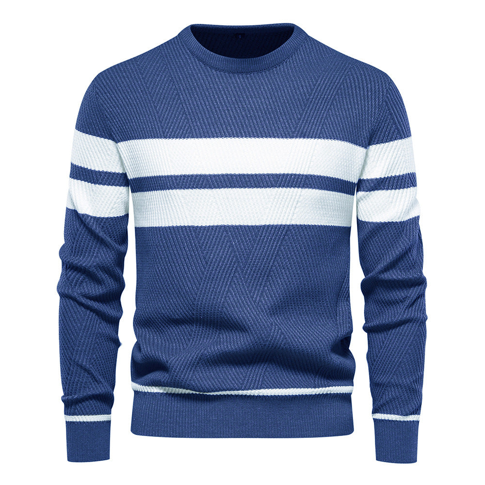 Jongman™ | Maglione da uomo moderno con design a righe