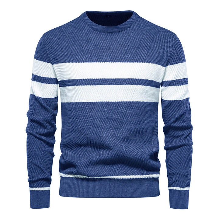 Jongman™ | Maglione da uomo moderno con design a righe