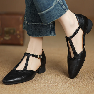 Clara | Scarpe Mary Jane in pelle ortopedica