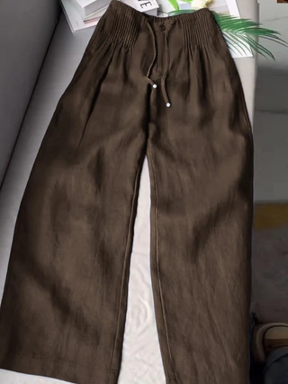 Camille | Pantaloni larghi - immagine 7