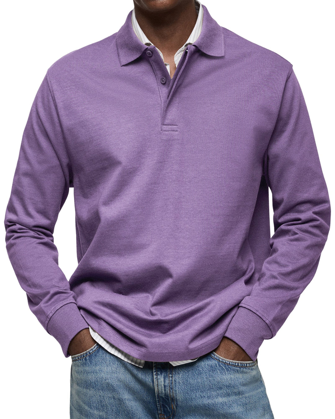 Bellario - Polo di Lusso con Maniche Lunghe