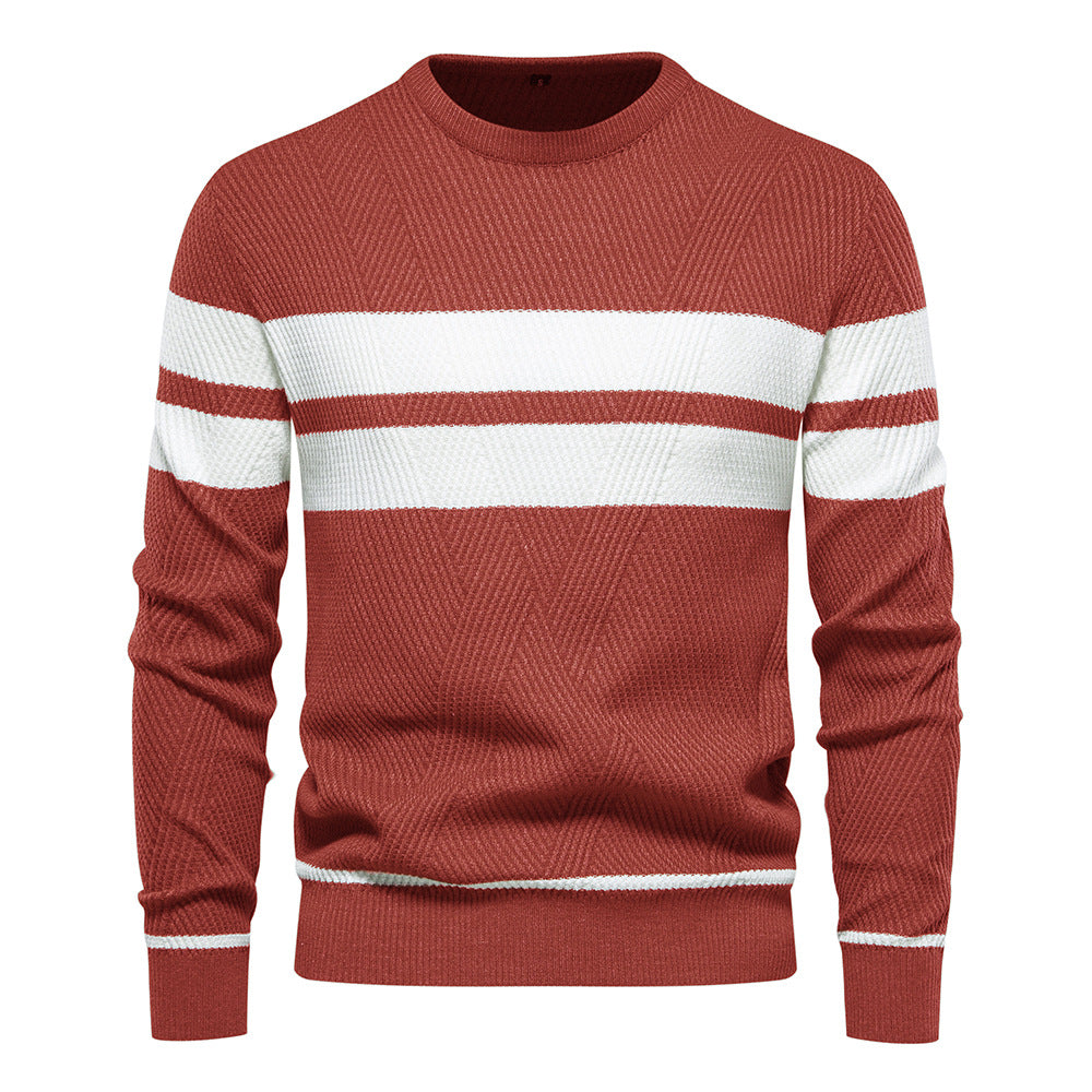 Jongman™ | Maglione da uomo moderno con design a righe