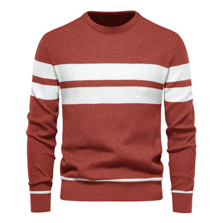 Jongman™ | Maglione da uomo moderno con design a righe