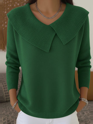 Giuliana | Maglia calda con colletto morbido