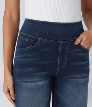 Solène | Jeans a gamba larga con vestibilità rilassata - immagine 2