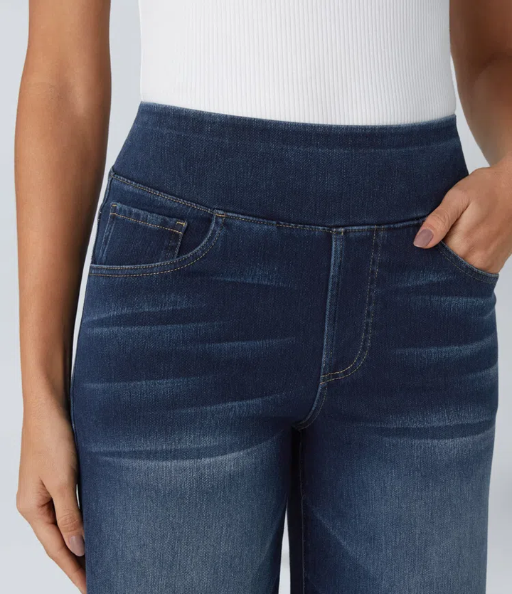 Solène | Jeans a gamba larga con vestibilità rilassata - immagine 2