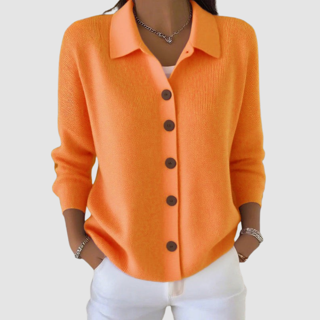Floriana | Cardigan con bottoni