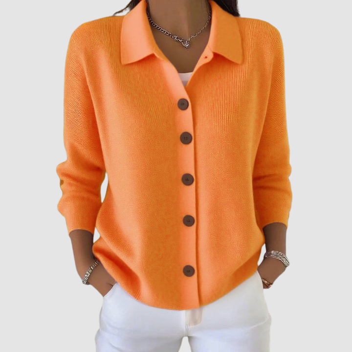 Floriana | Cardigan con bottoni