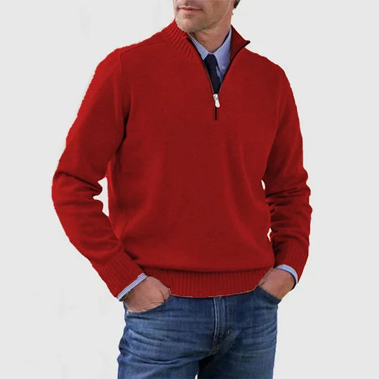 Derrick | Maglione con mezza zip