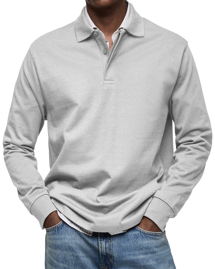 Bellario - Polo di Lusso con Maniche Lunghe