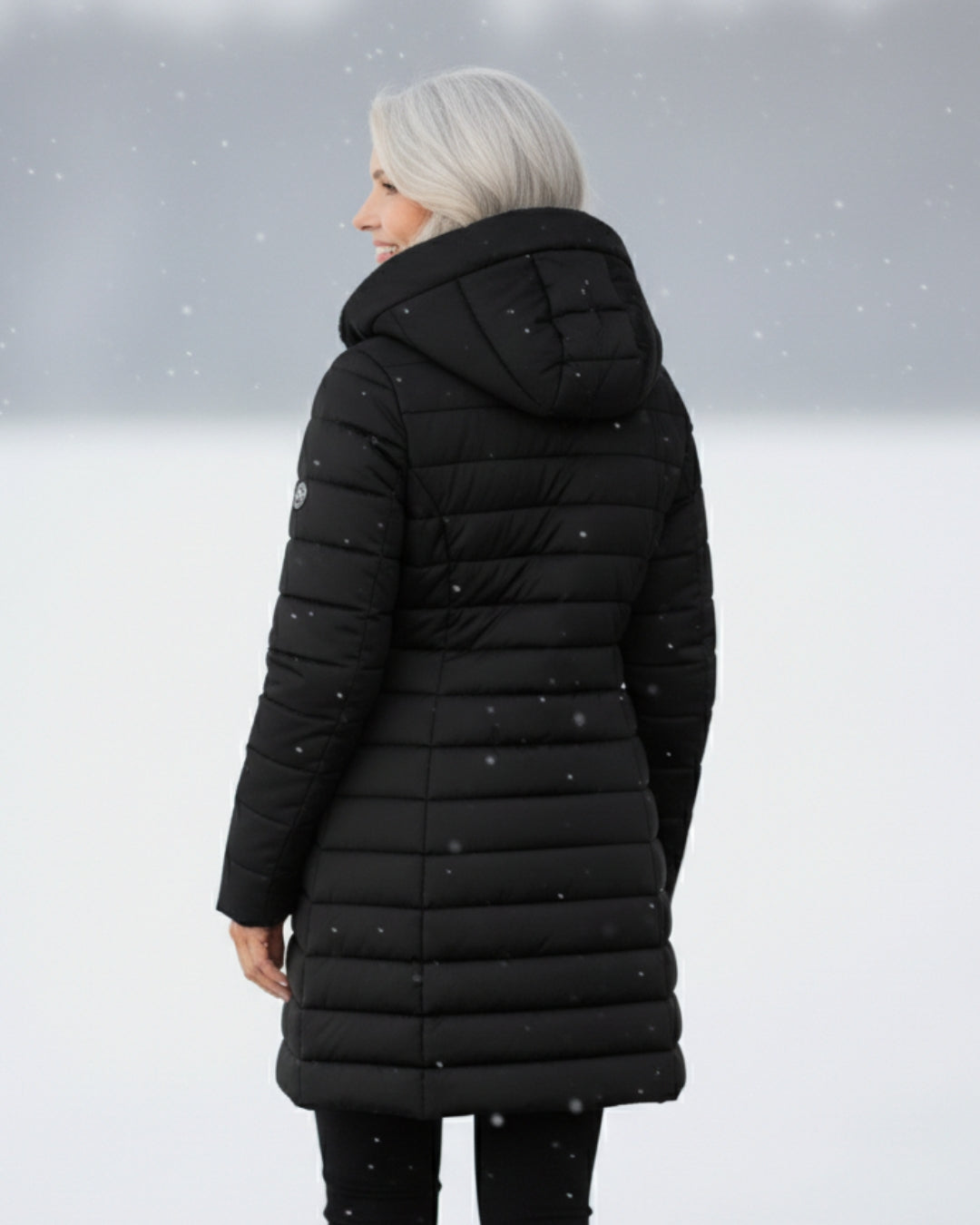 Joanna | Giacca invernale elegante foderata in pile
