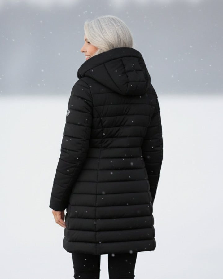 Joanna | Giacca invernale elegante foderata in pile