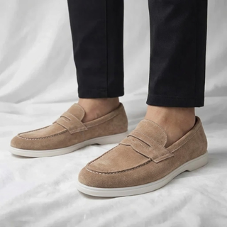 Penny Loafers in Suede Mayfair
