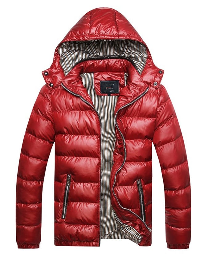 Giacca imbottita con zip