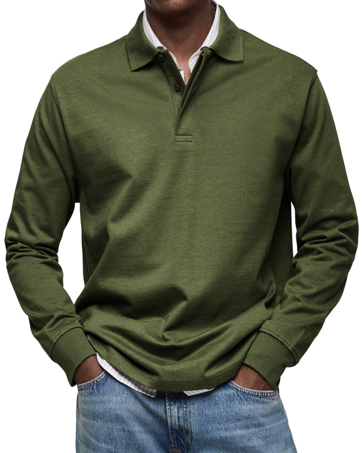 Bellario - Polo di Lusso con Maniche Lunghe