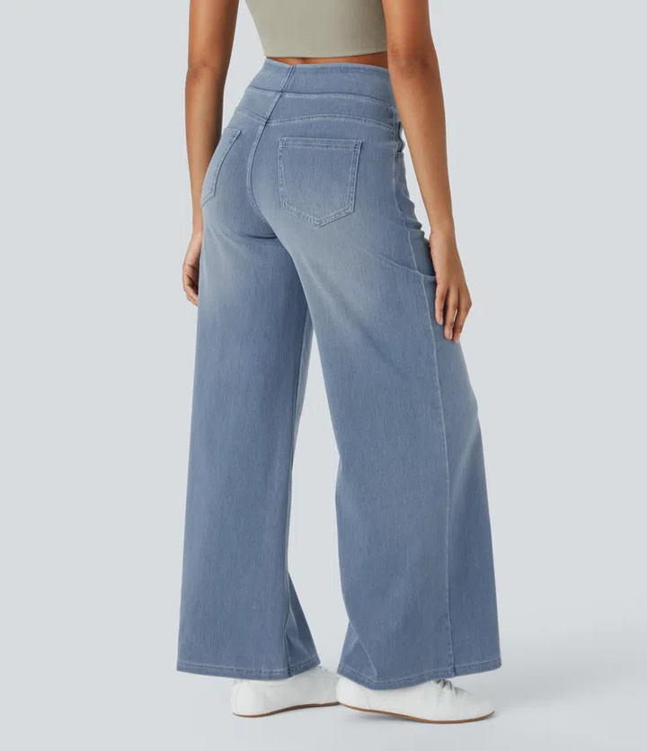 Solène | Jeans a gamba larga con vestibilità rilassata - immagine 7