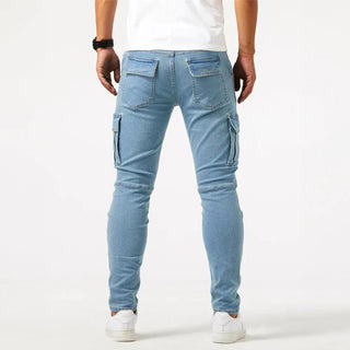 Herman | Jeans cargo elasticizzati