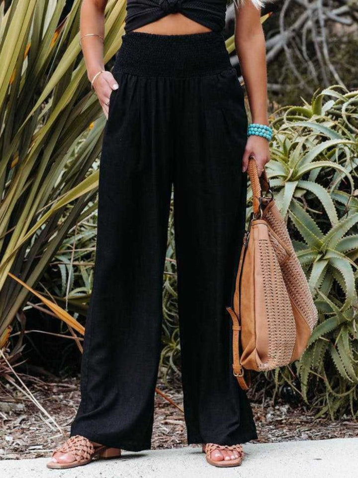 Thaliora | Pantaloni Remi a gamba larga - immagine 7
