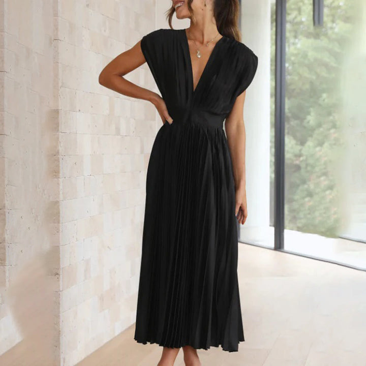 Marni | Abito midi plissettato senza tempo