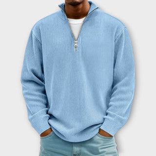 Cliff | Maglione con zip alla moda