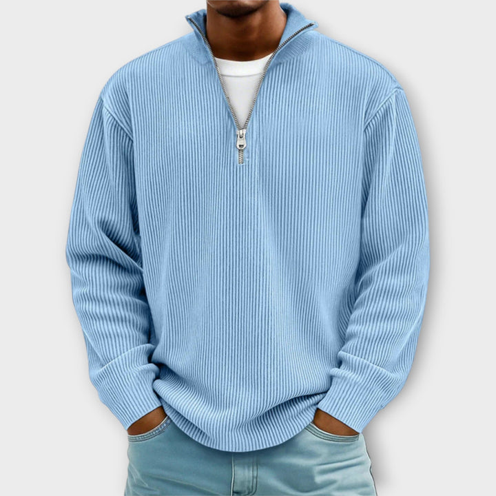 Cliff | Maglione con zip alla moda