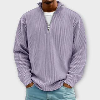 Cliff | Maglione con zip alla moda