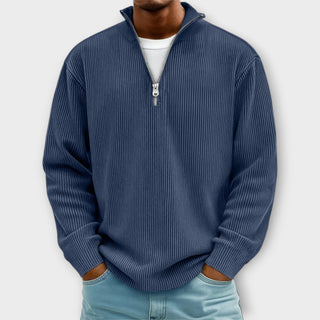Cliff | Maglione con zip alla moda